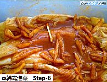 韩式泡菜做法第八步骤