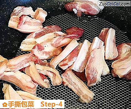 手撕包菜做法第四步骤