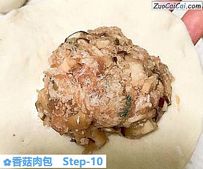 香菇肉包做法第十步骤