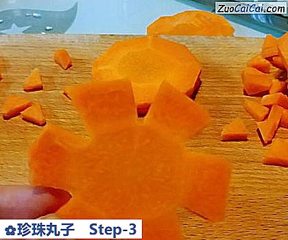 珍珠丸子做法第三步骤