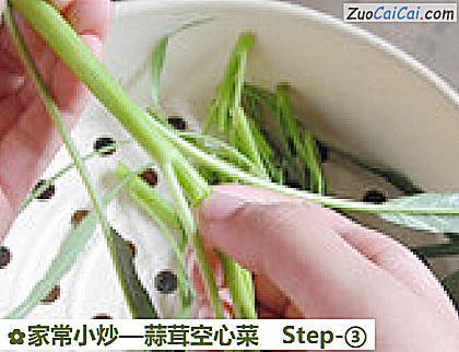 家常小炒做法第三步骤