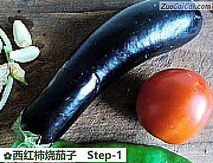 西红柿烧茄子做法第一步骤