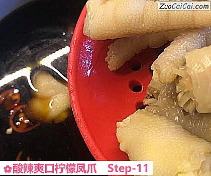 酸辣爽口柠檬凤爪做法第十一步骤