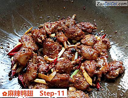 麻辣鸭翅做法第十一步骤