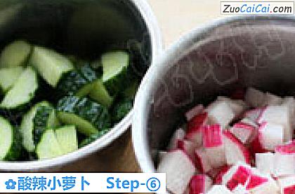 酸辣小萝卜做法第六步骤