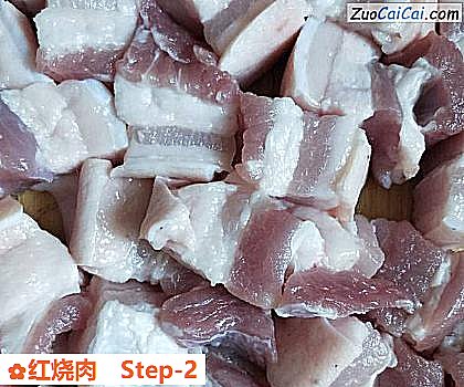 红烧肉做法第二步骤