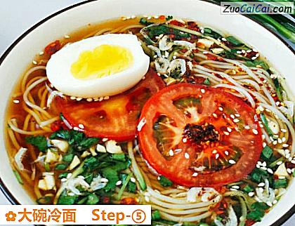 大碗冷面做法第五步骤