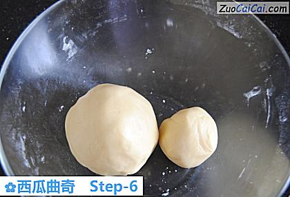 西瓜曲奇做法第六步骤
