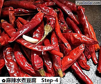 麻辣水煮豆腐做法第四步骤