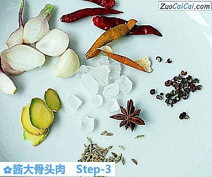 酱大骨头肉做法第三步骤