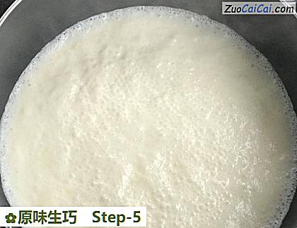 原味生巧做法第五步骤