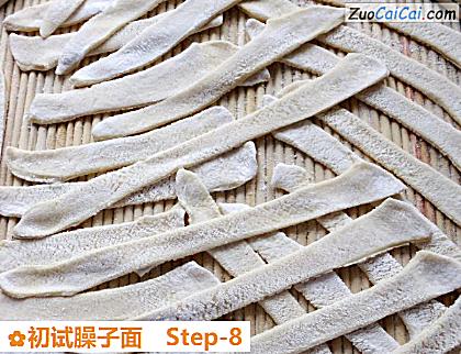 初试臊子面做法第八步骤