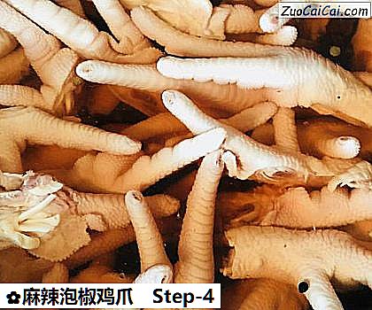 麻辣泡椒鸡爪做法第四步骤
