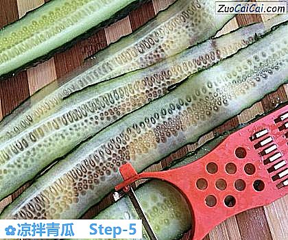 凉拌青瓜做法第五步骤