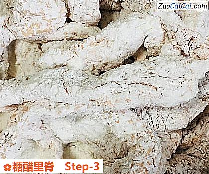 糖醋里脊做法第三步骤