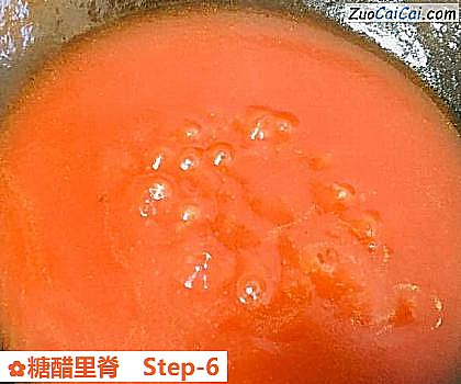 糖醋里脊做法第六步骤