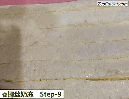 椰丝奶冻做法第九步骤