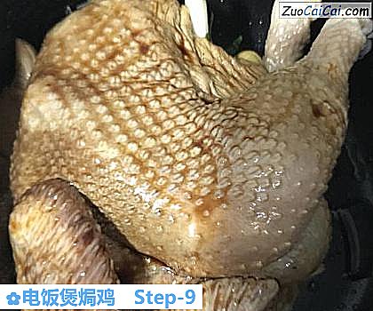 电饭煲焗鸡做法第九步骤
