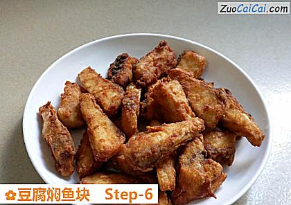 豆腐焖鱼块做法第六步骤