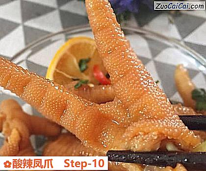 酸辣凤爪做法第十步骤
