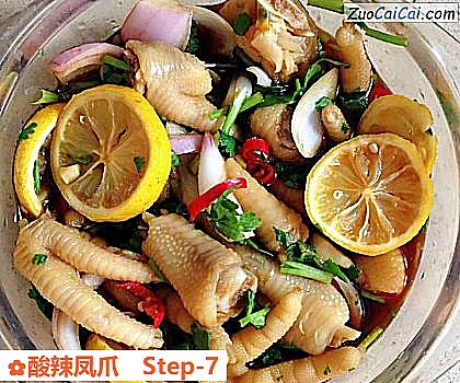 酸辣凤爪做法第七步骤