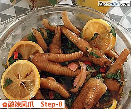 酸辣凤爪做法第八步骤