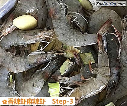 香辣虾麻辣虾做法第三步骤