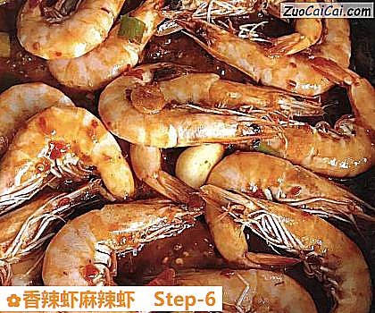 香辣虾麻辣虾做法第六步骤