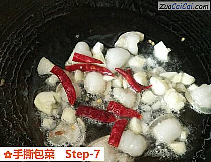 手撕包菜做法第七步骤