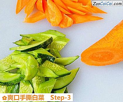 爽口手撕白菜做法第三步骤