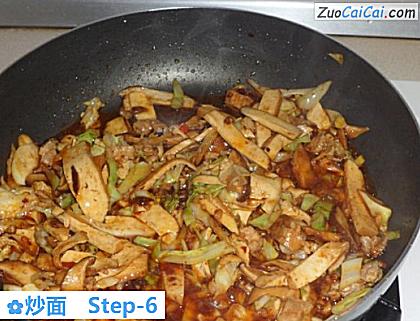 炒面做法第六步骤