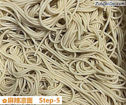 麻辣凉面做法第五步骤