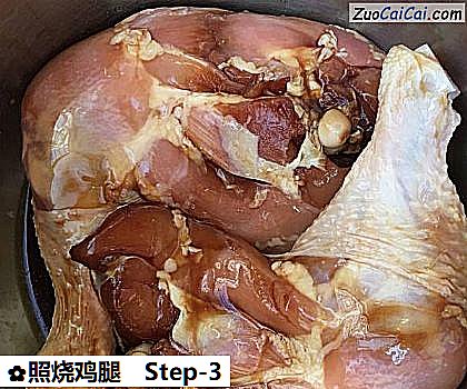 照烧鸡腿做法第三步骤