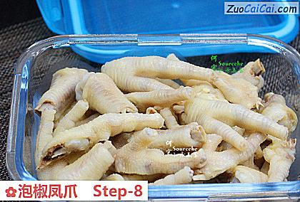 泡椒凤爪做法第八步骤