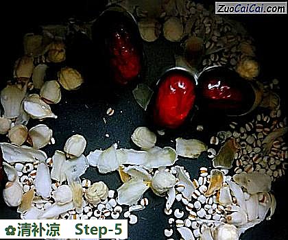 清补凉做法第五步骤