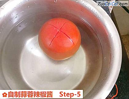 自制蒜蓉辣椒酱做法第五步骤