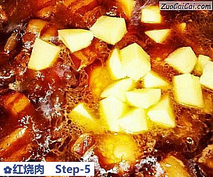 红烧肉做法第五步骤