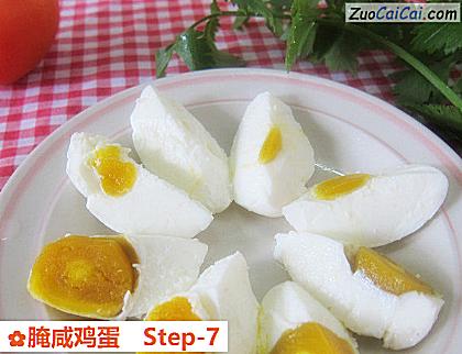 腌咸鸡蛋做法第七步骤