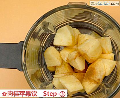 肉桂苹果饮做法第三步骤