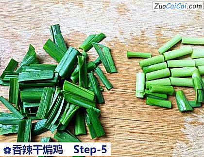 香辣干煸鸡做法第五步骤