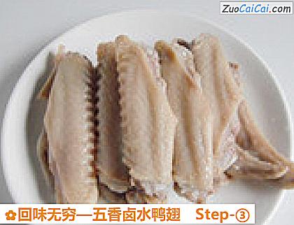 五香卤水鸭翅做法第三步骤
