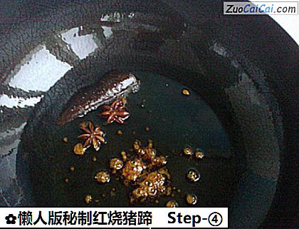懒人版秘制红烧猪蹄做法第四步骤