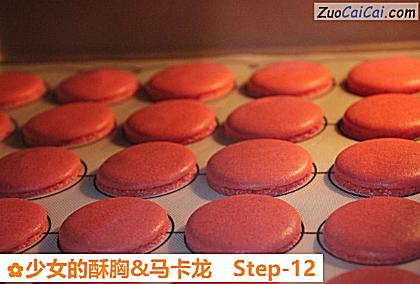 少女的酥胸&马卡龙做法第十二步骤