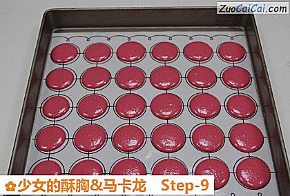 少女的酥胸&马卡龙做法第九步骤
