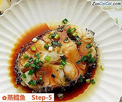 蒸鳕鱼做法第五步骤