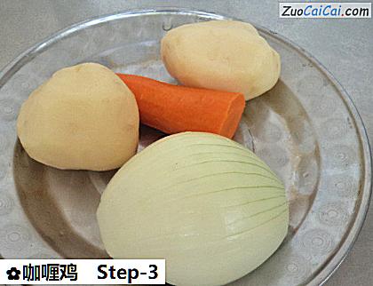 咖喱鸡做法第三步骤