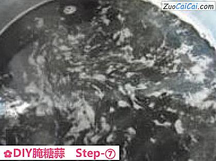 DIY腌糖蒜做法第七步骤