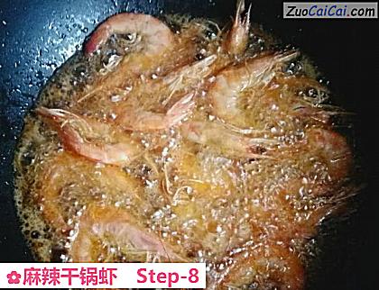 麻辣干锅虾做法第八步骤