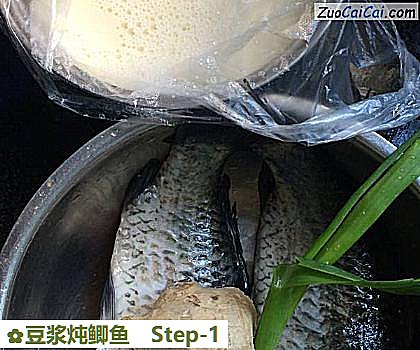 豆浆炖鲫鱼做法第一步骤