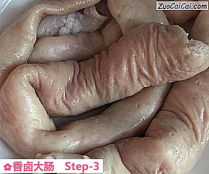 香卤大肠做法第三步骤